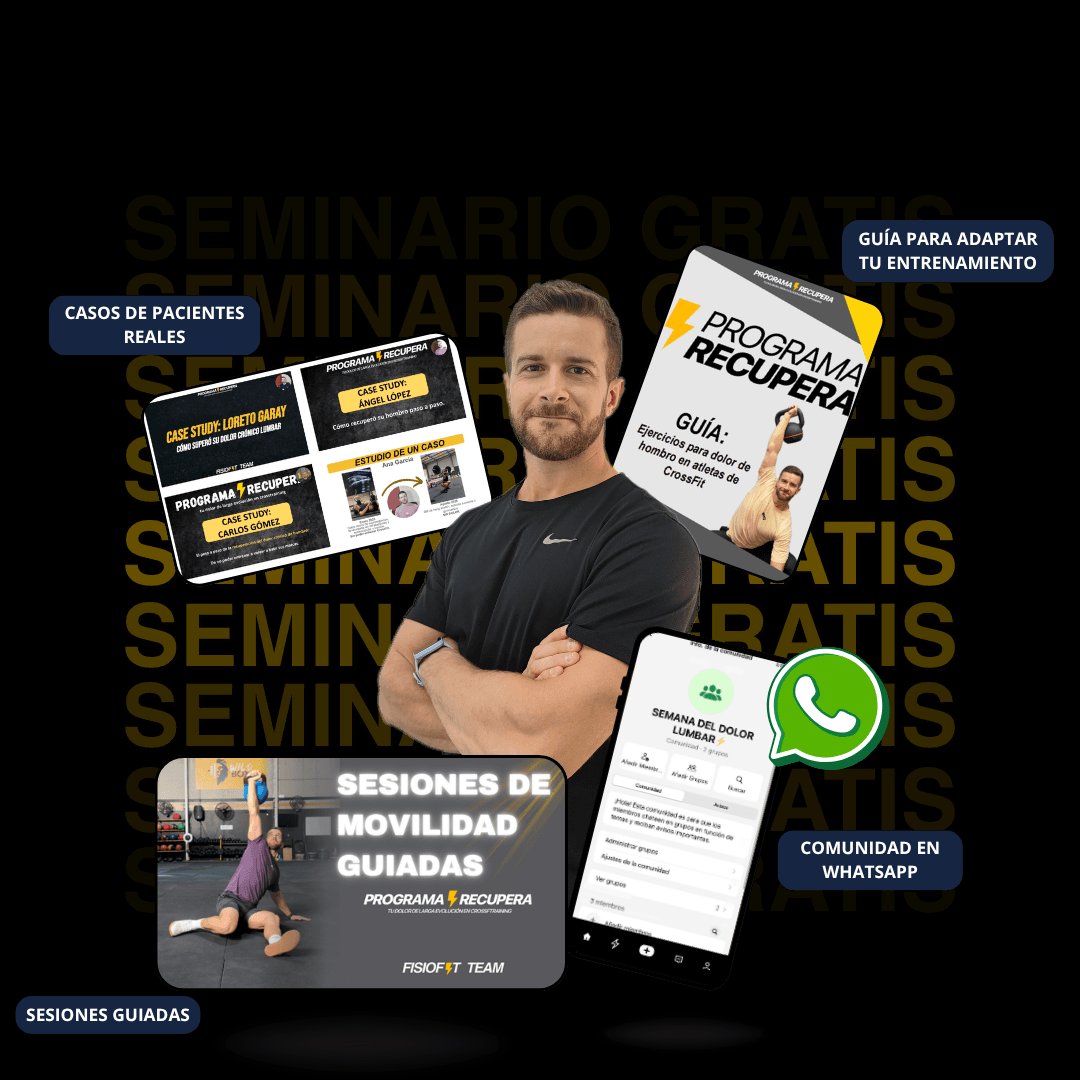 Semana del Dolor Lumbar - Programa Recupera